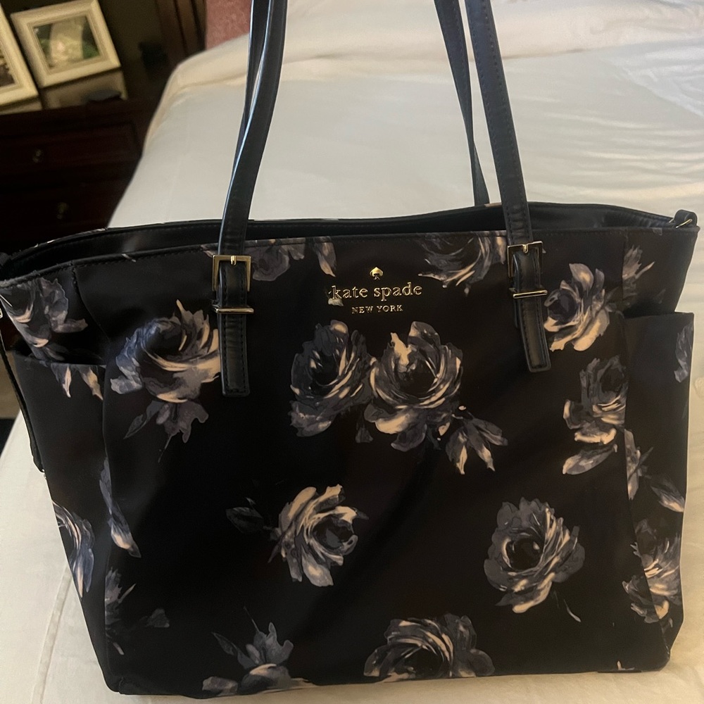 Kate Spade Night Rose Margareta Purse